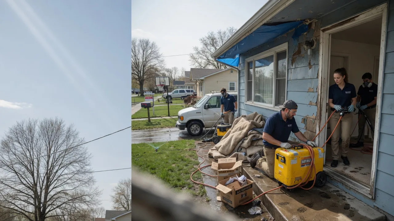 Basement Flood Cleanup in Point Marion, PA near me